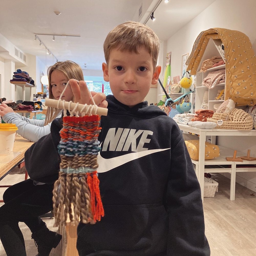 All Levels: Birthday Party Weaving Workshop
