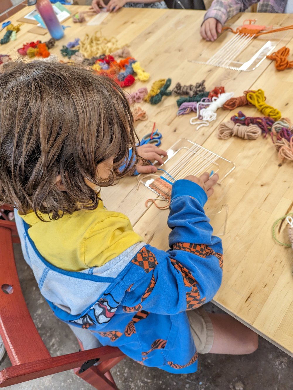 All Levels: Birthday Party Weaving Workshop