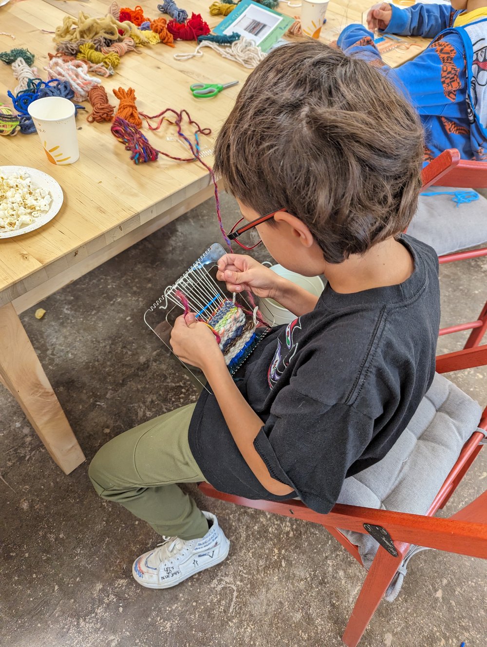 All Levels: Birthday Party Weaving Workshop