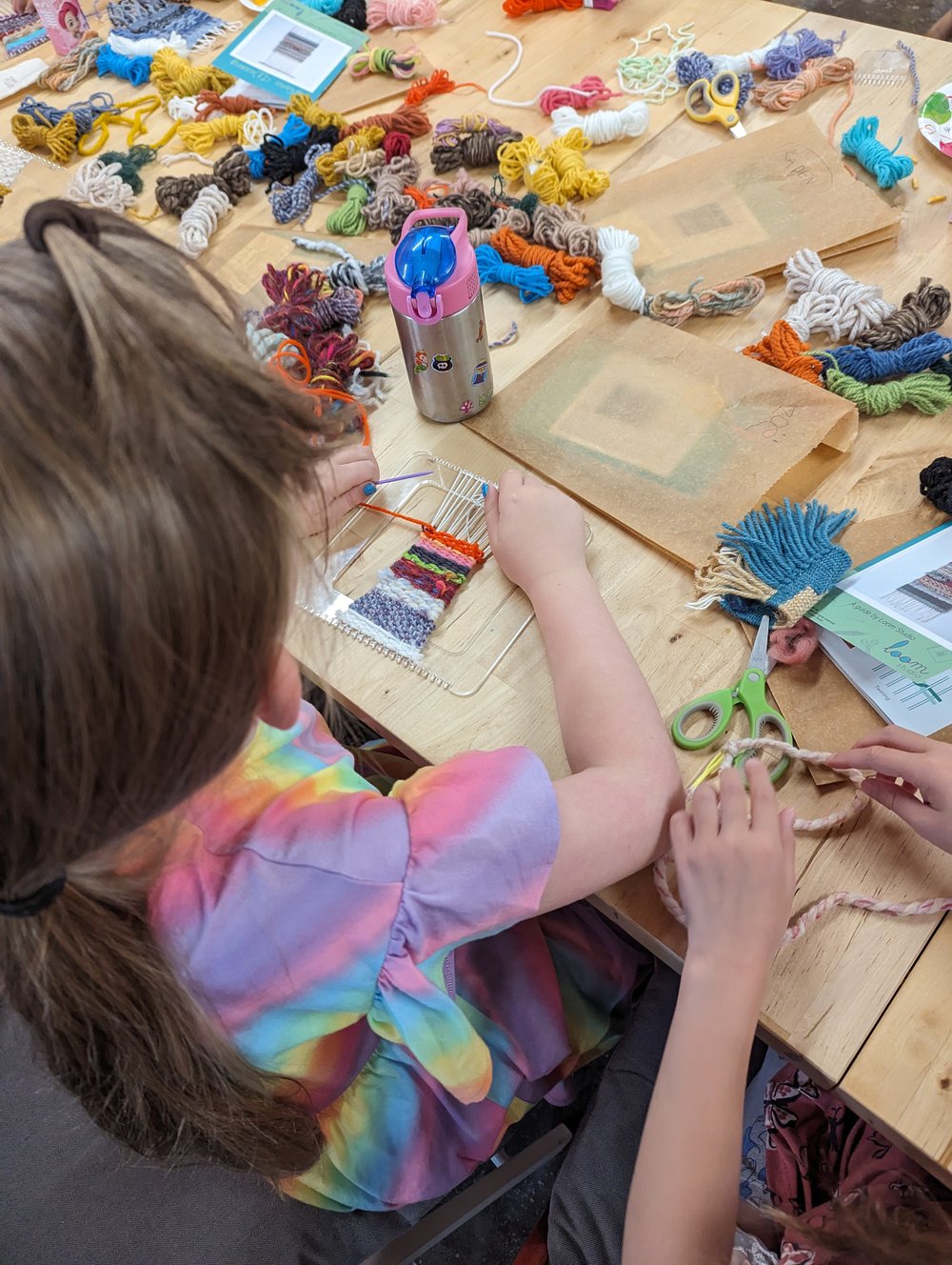 All Levels: Birthday Party Weaving Workshop