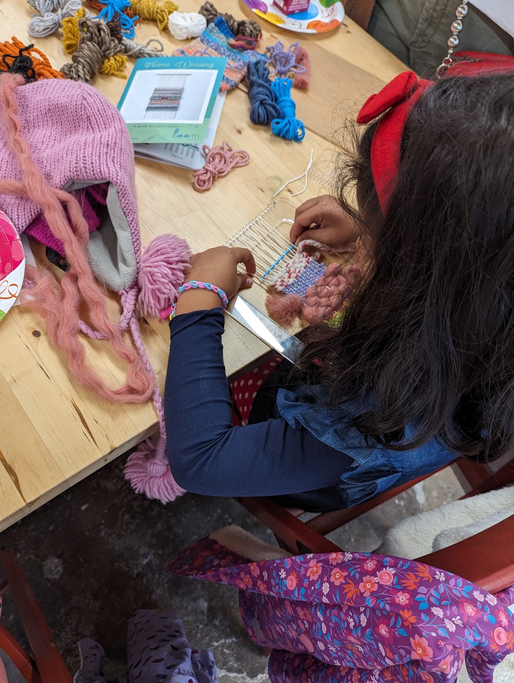 All Levels: Birthday Party Weaving Workshop