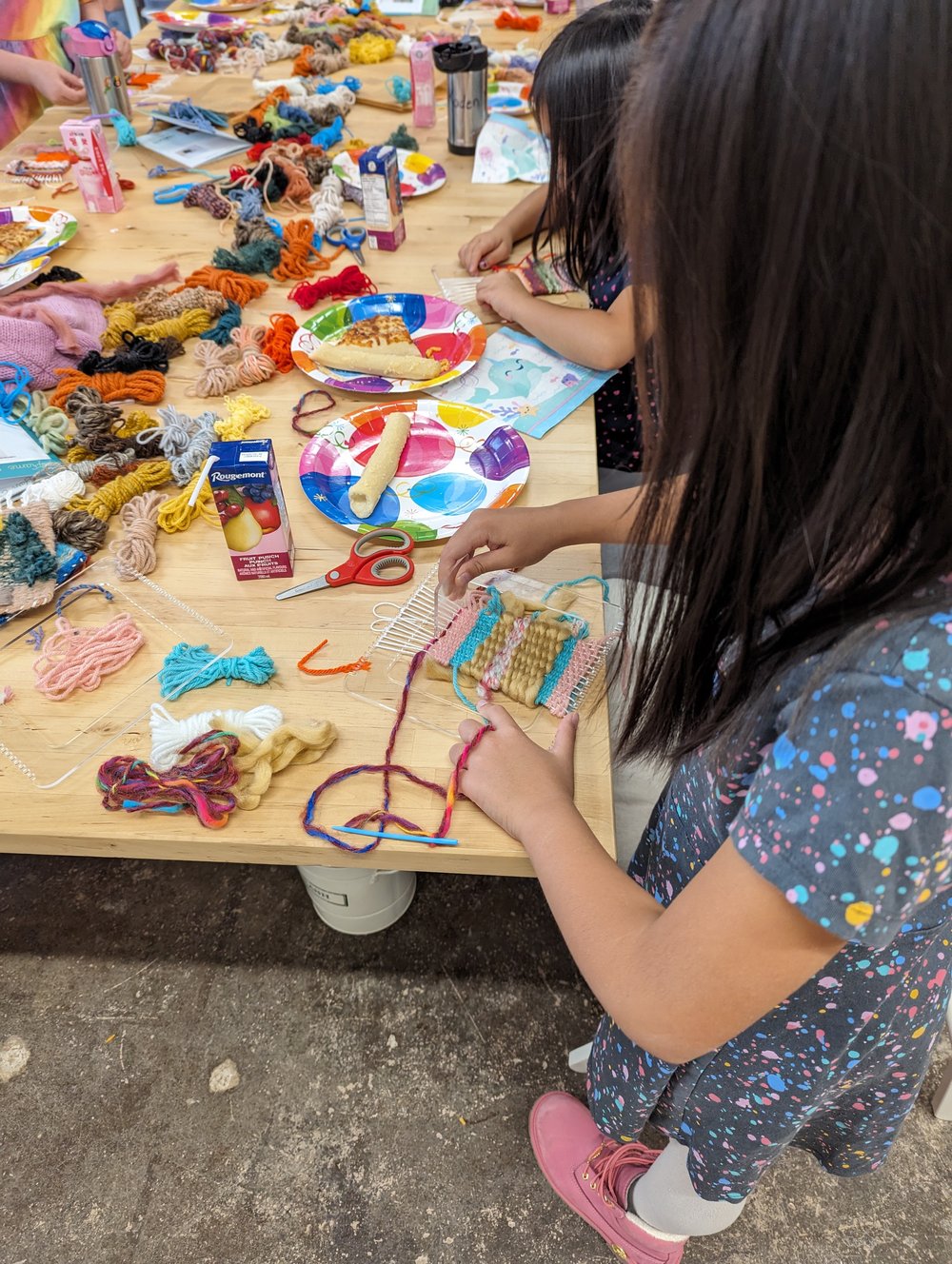 All Levels: Birthday Party Weaving Workshop