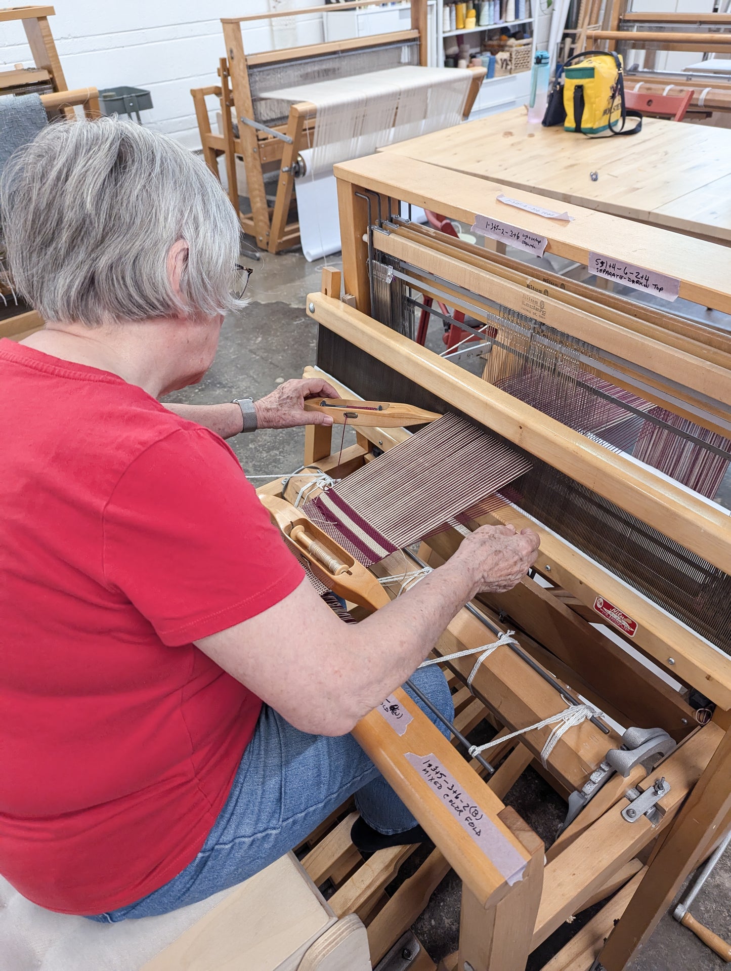 Level 3: Double Weave Cloth – Table/Floor Loom Weaving (coming soon)