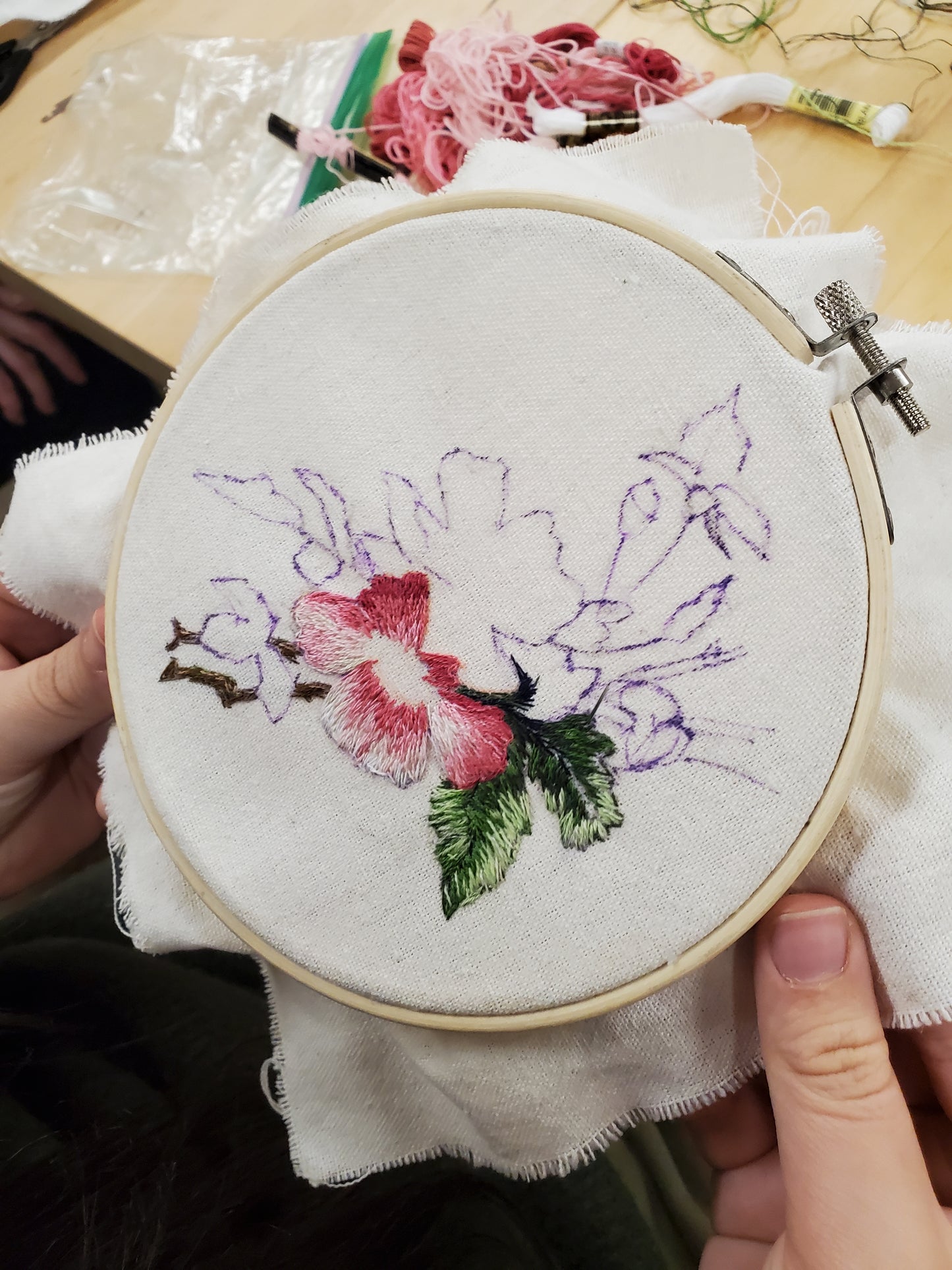 Level 1: Thread Painting – Hand Embroidery Workshop - December 7
