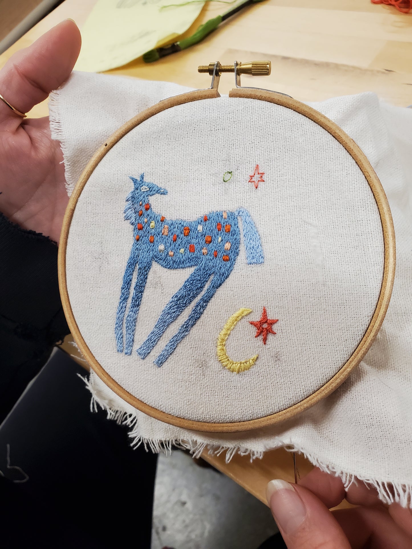 Level 1: Thread Painting – Hand Embroidery Workshop - December 7