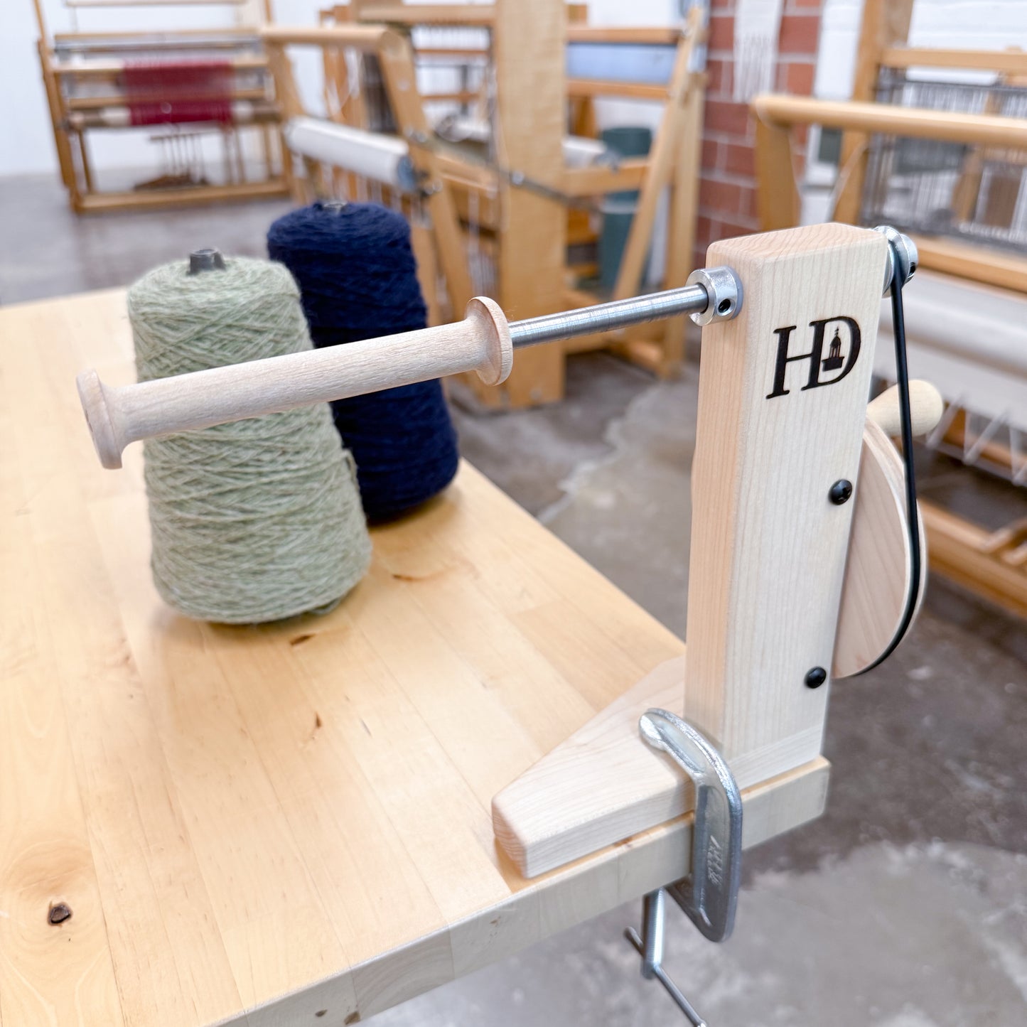 Wooden Bobbin Winder - Harrisville