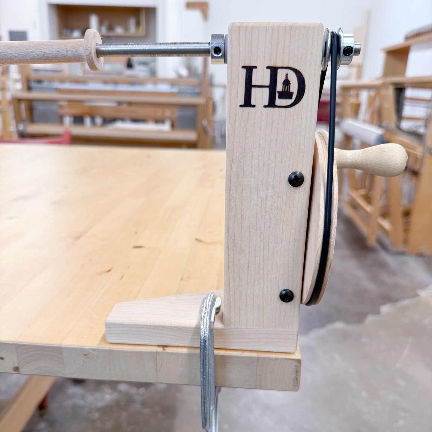 Wooden Bobbin Winder - Harrisville