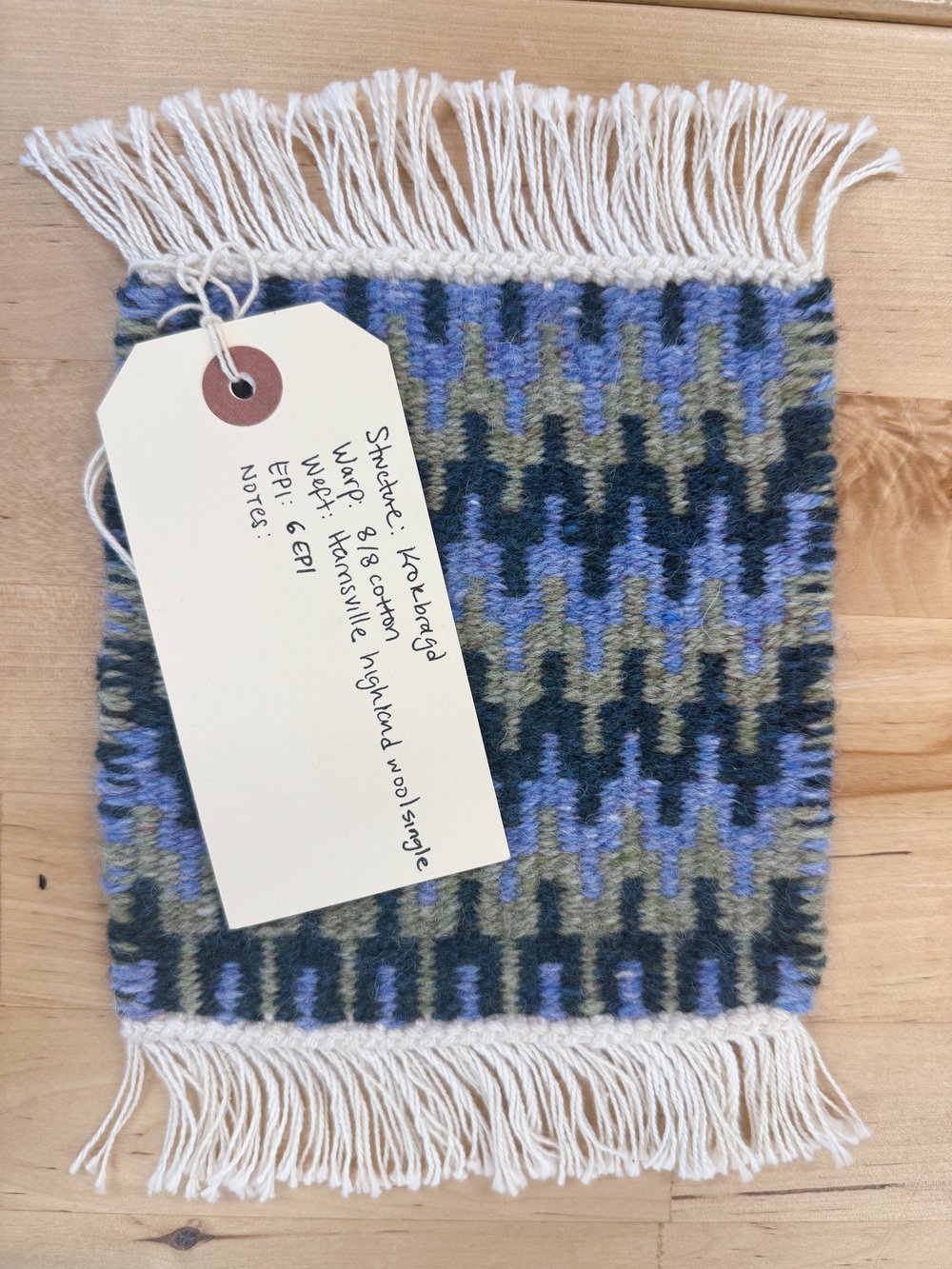 Level 2: Project Planning & Pattern Draft for Weaving - January 14