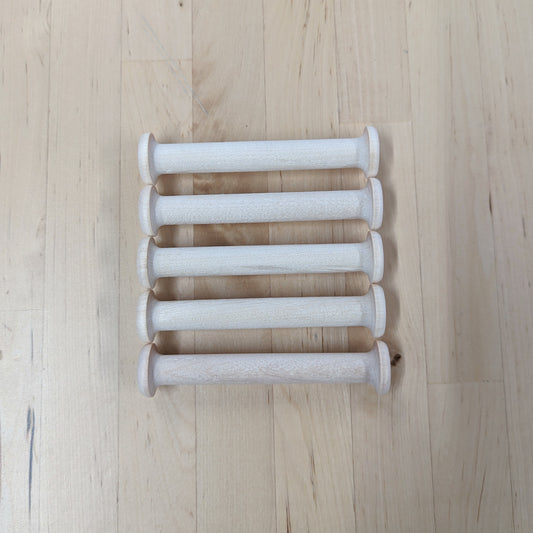 Hardwood Bobbin 4" (5 total) - Harrisville