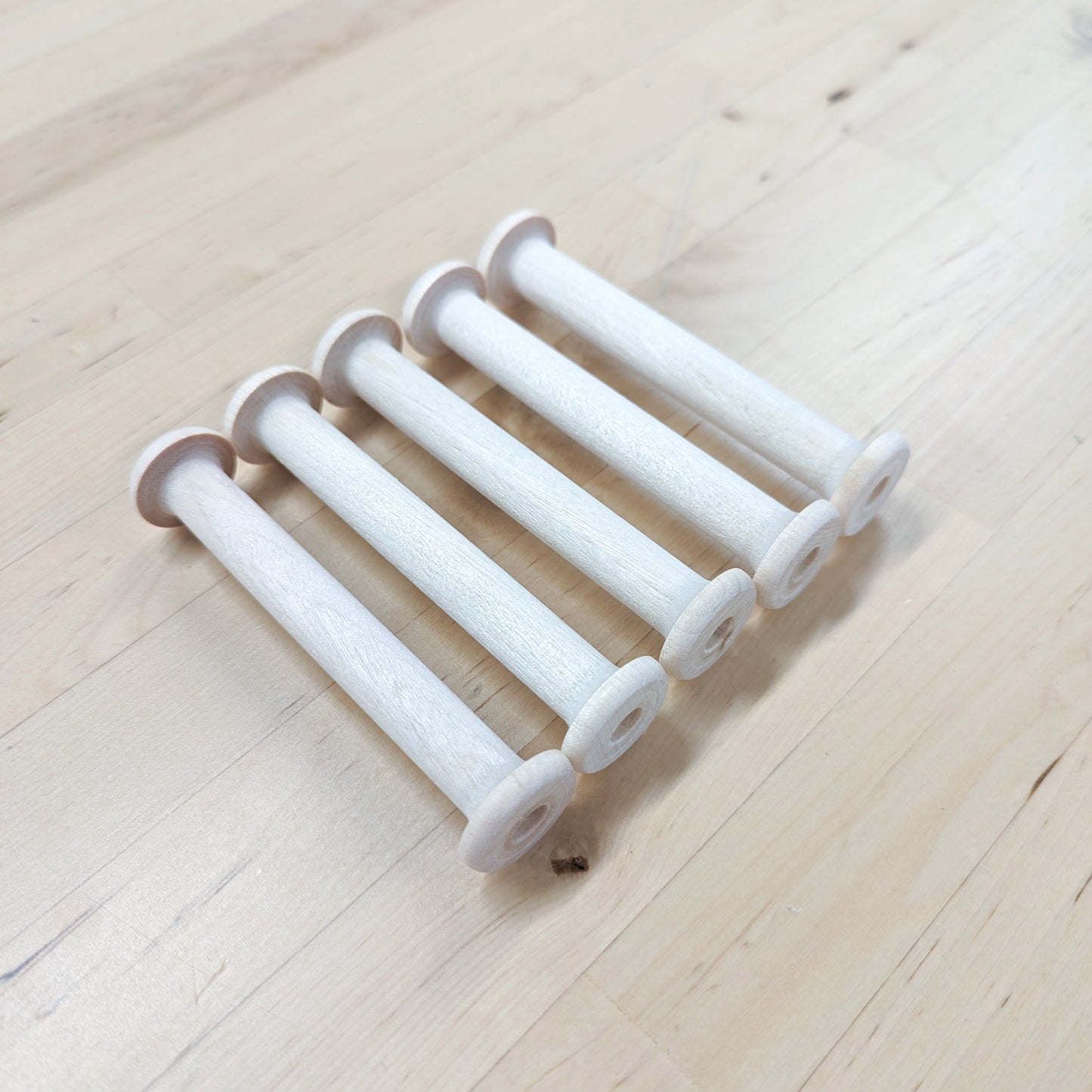Hardwood Bobbin 4" (5 total) - Harrisville