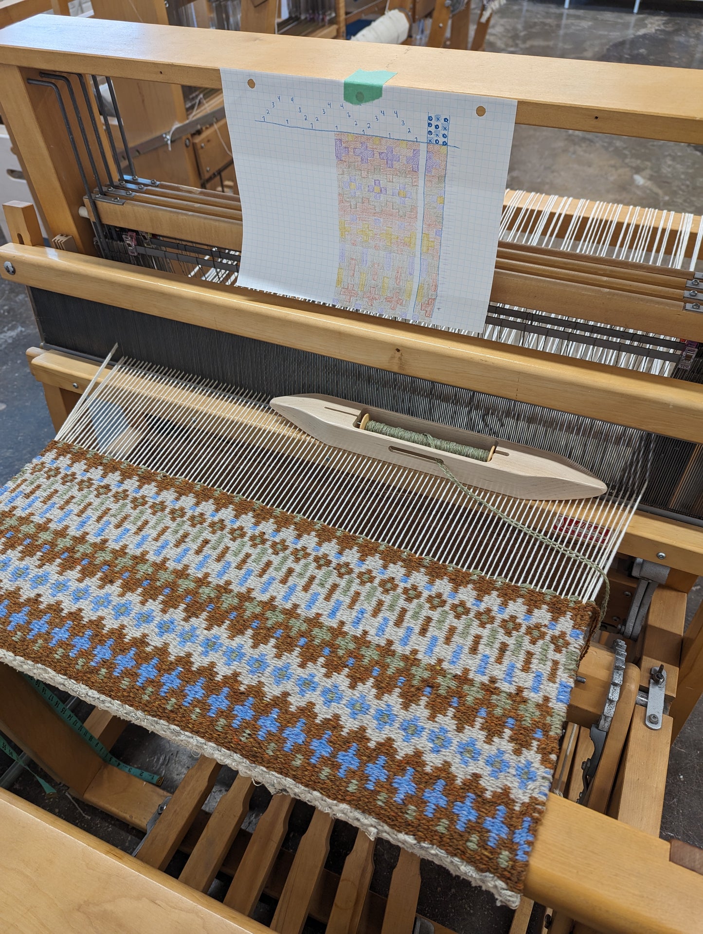 Level 3: Krokbragd Pattern Mug Rugs – Table/Floor Loom Weaving (coming soon)