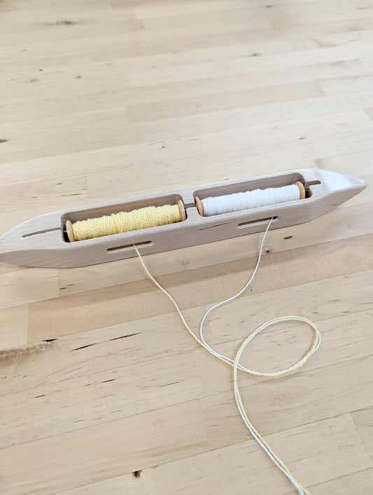 Double Boat Shuttle 13 3/4" - Leclerc