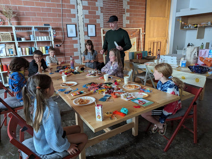 All Levels: Birthday Party Weaving Workshop