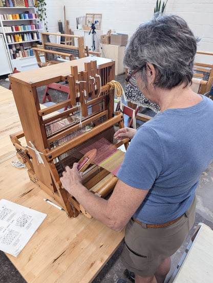 Level 3: Double Weave Cloth – Table/Floor Loom Weaving (coming soon)