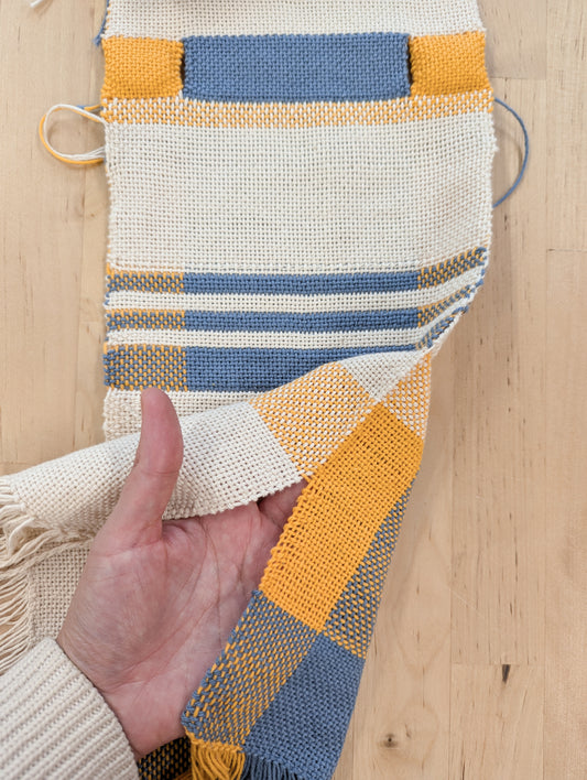 Level 3: Double Weave Cloth – Table/Floor Loom Weaving (coming soon)
