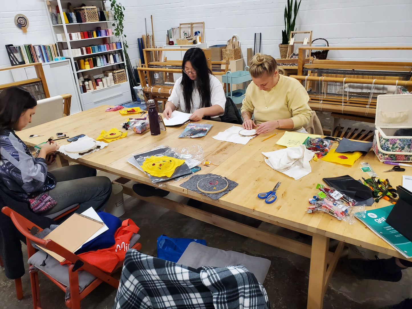 Level 1: Thread Painting – Hand Embroidery Workshop - January 7/14/21/28