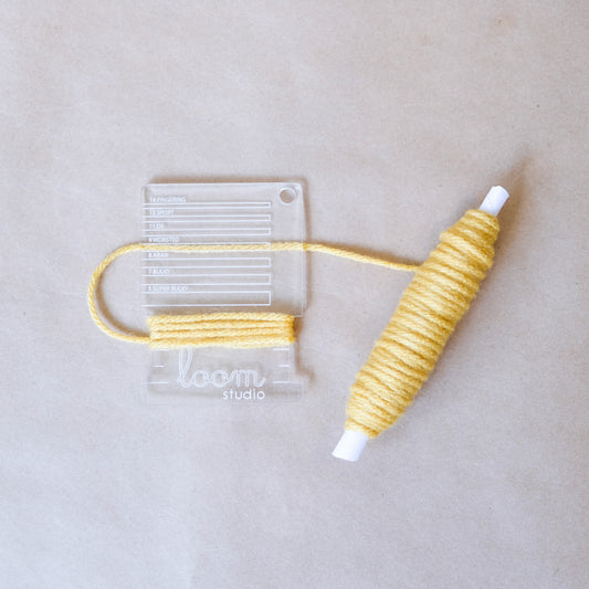 WPI Yarn Gauge Tool