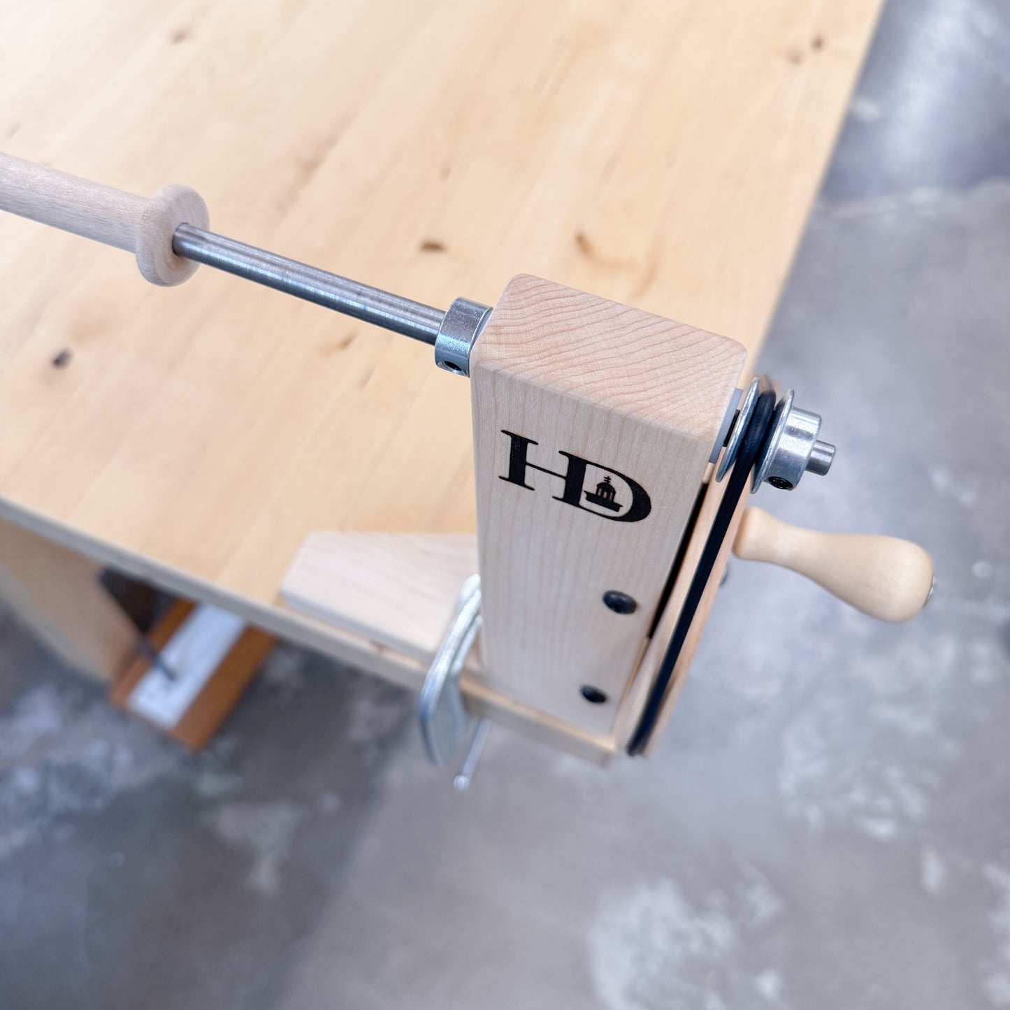 Wooden Bobbin Winder - Harrisville