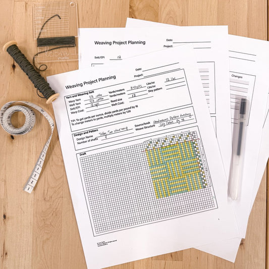 Level 2: Project Planning & Pattern Draft for Weaving - January 14