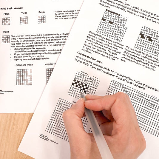 Level 2: Project Planning & Pattern Draft for Weaving - January 14