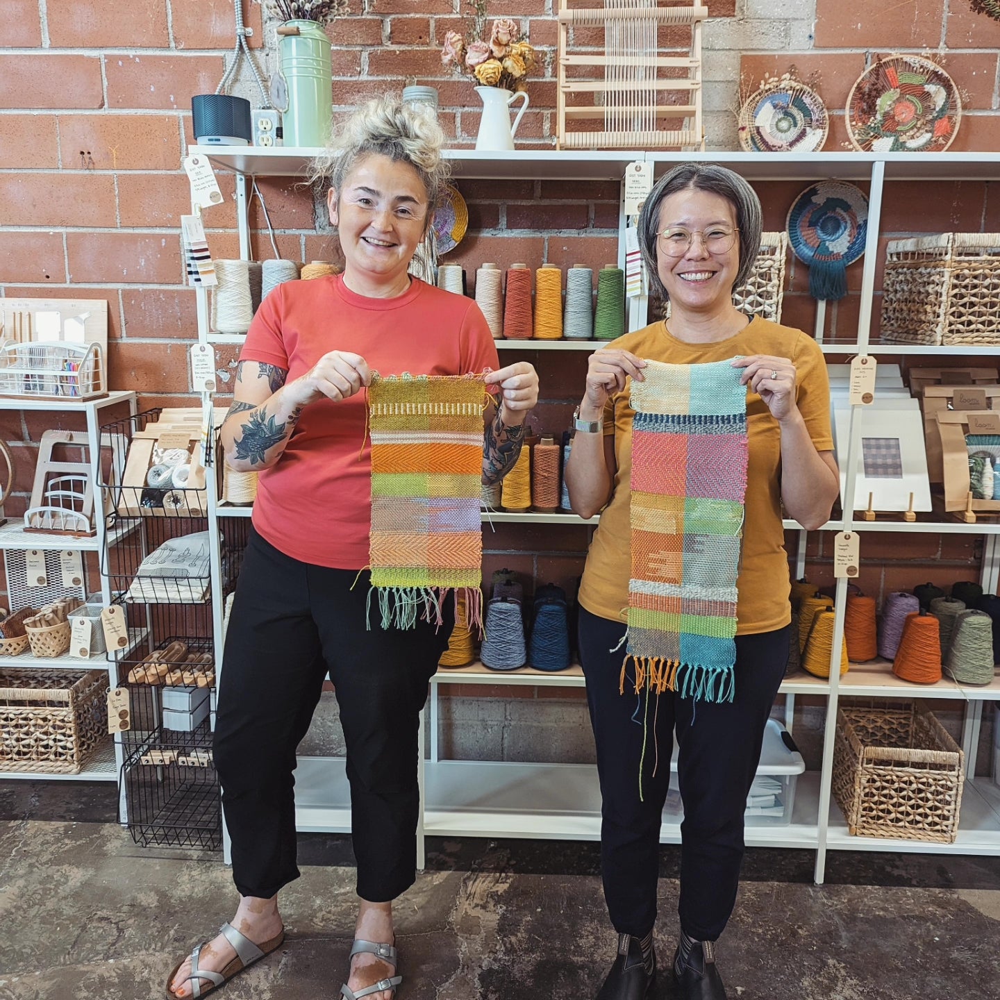 Level 1: Weaving Explorations – Table/Floor Loom Weaving - August 8 ...
