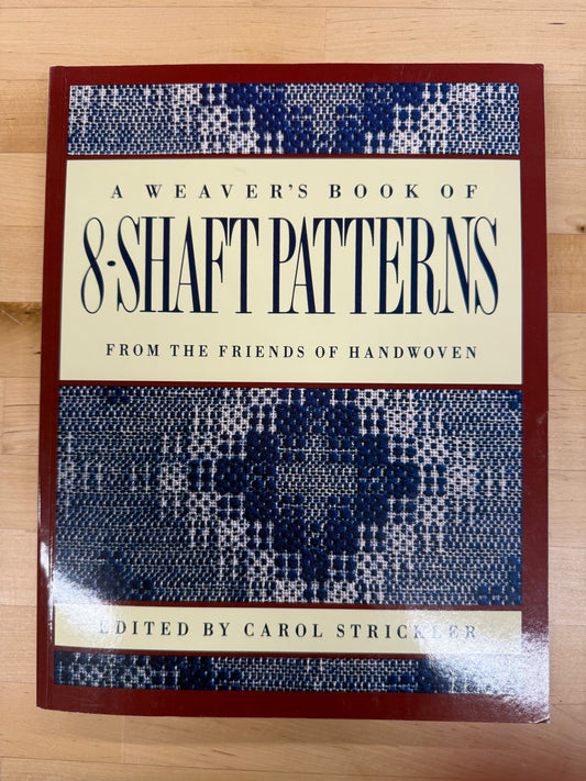 A weavers book of 8 Shaft patterns