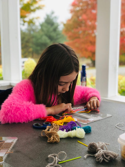 All Levels: Birthday Party Weaving Workshop