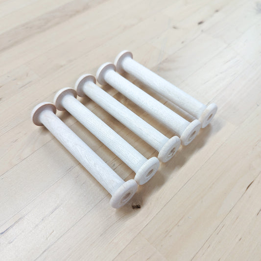 Hardwood Bobbin 4" (5 total) - Harrisville