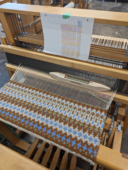 Level 3: Krokbragd Pattern Mug Rugs – Table/Floor Loom Weaving (coming soon)