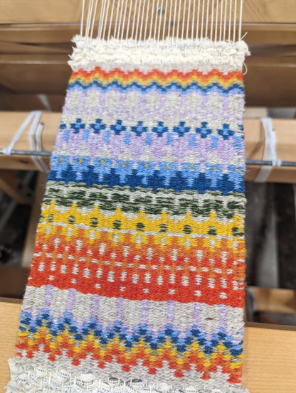 Level 3: Krokbragd Pattern Mug Rugs – Table/Floor Loom Weaving (coming soon)