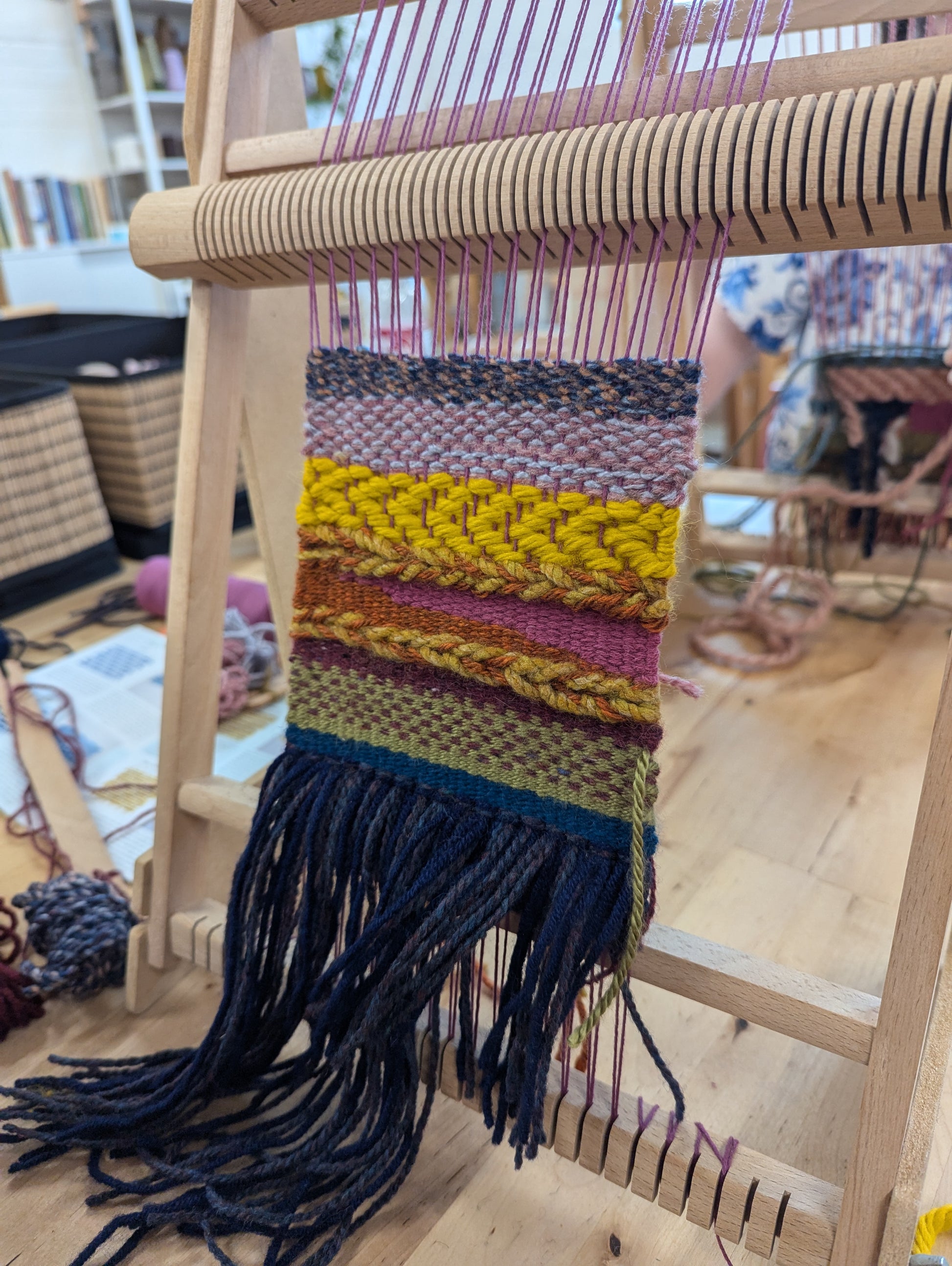 Tapestry sample in progress