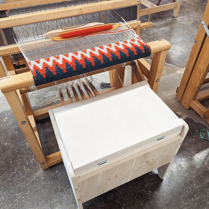 Wood Weaving Bench (Dual Height)