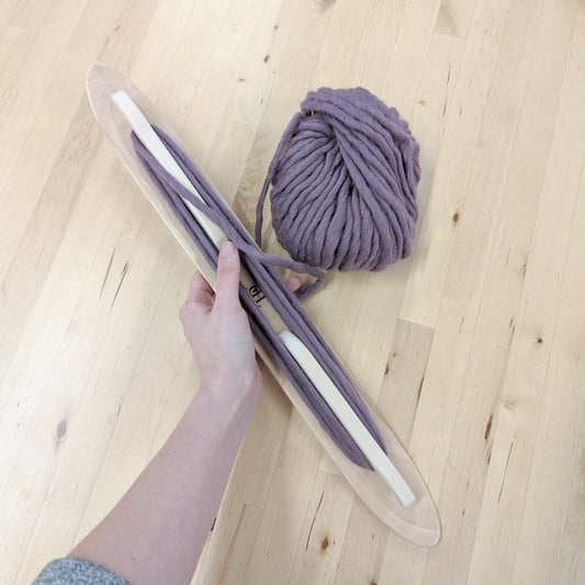 Weaving Ski Shuttle 19.5" - Harrisville