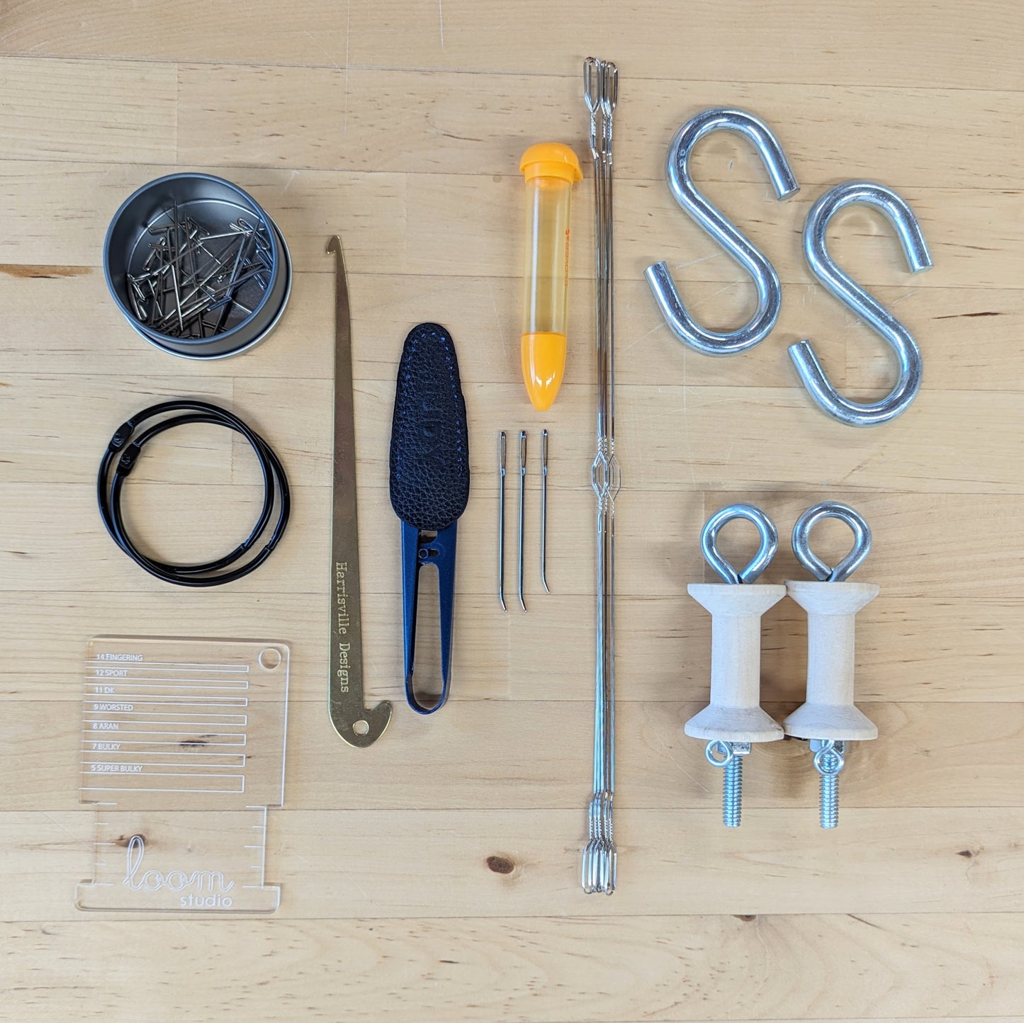 Weaving Starter Bench Tool Kit