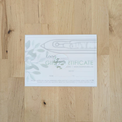 Loom Studio Gift Card